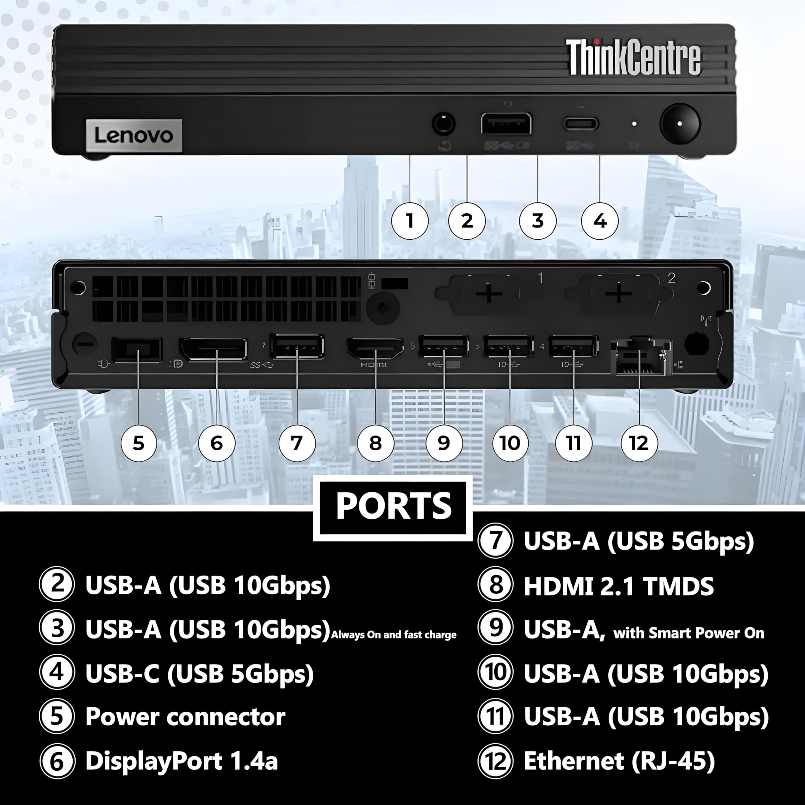 Amazon.com: Lenovo ThinkCentre M75q Mini Desktop Business Computer